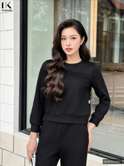 Bộ Đồ Thể Thao Bầu Mí NK Fashion Thời Trang Công Sở Trẻ Trung, Năng Động Mặc Thoải Mái NKBD2410001