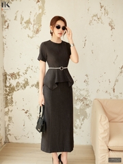 Sơ mi peplum kiểu điệu đà pha chút kiêu kì LUSM2507035