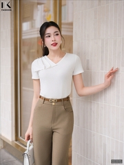 Áo thun rẻ quạt, kiểu cách mới lạ, co giãn đa chiều NKAT2501001