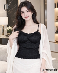 Áo bra ren viền NKFAT2609001 ( Áo rời - Mặc trong áo khoác )