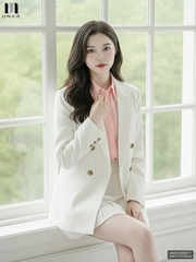 Áo khoác Blazer dáng rộng Unaa UNAK2509011