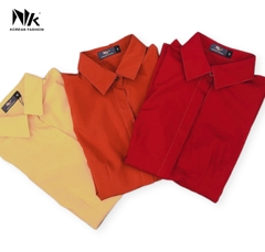 Áo Sơ Mi Dài Tay Cổ Đức Nẹp Dấu Khuy cơ bản phù hợp nhiều kiểu dáng NKSM2010011 ( Ko kèm QU/CV/PK)