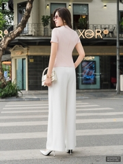 Áo xếp ly vạt cổ NKSM2606018 ( Áo rời không kèm CV/QU/PK )