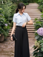 Quần ống rộng ly súp rộng rãi, thoải mái NKQU2604002