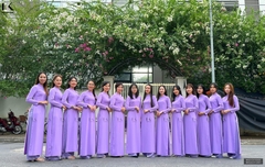 Quần Áo Dài Thanh Lịch, Sang Trọng NKQU2312001