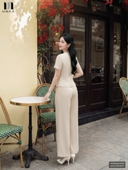Quần ống suông ly súp dễ mặc, tôn dáng UNQU2604001