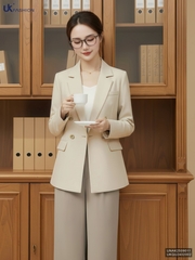 Áo khoác Blazer dáng rộng Unaa UNAK2509011