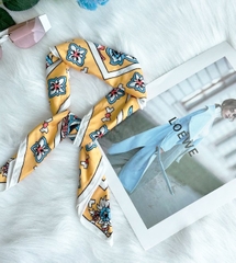 Khăn Buộc Nơ Cổ NK Fashion Họa Tiết Nổi Bật, Chất Liệu Lụa Mềm Dễ Phối Đồ NKPK2302001