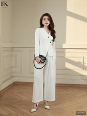 Vest 2 lớp không cổ mí nẹp chéo sang mịn LUAK2508005