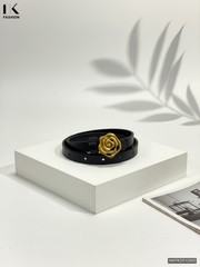 Đai da hoa hồng phụ kiện xinh xỉu NKPK2512002