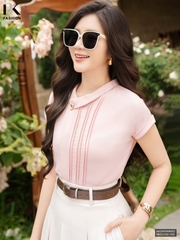 Sơ mi mí vạt nẹp NKSM2606002 ( Áo rời không kèm QU/CV/PK )