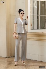 Quần ống đứng LUXURY kiểu dáng dễ mặc,lên đồ chảnh LUQU25060011