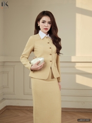 Set FIONA cực sang, dễ lên đồ LUBD25100011 (Áo khoác kèm chân váy bút chì dài)