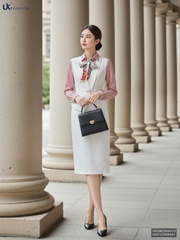 Gile cúc eo thanh lịch nữ tính UKSM2506012