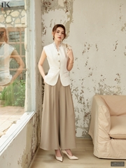 Gile peplum 2 nắp túi dáng vai chờm tôn eo, trẻ trung LUSM2507005