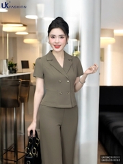 Quần ống rộng cạp súp 4 cúc UK Fashion Thời Trang Công Sở Trẻ Trung, Nữ Tính, Vải Mềm UKQU2501002