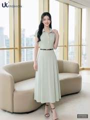 Sơ mi tay hến bổ trụ dịu dàng, nữ tính UKSM2605007 ( Không kèm chân váy + PK)