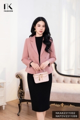 Vest 2 Lớp 4 Cúc Bọc Ve Hech Thanh Lịch, Sang Trọng NKAK2311002