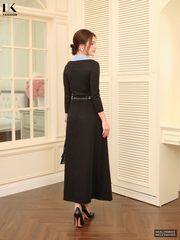 Áo len cổ tim tay lỡ mềm mại, ấm áp, dễ mặc NKAL2508003