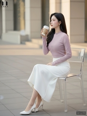 Áo giữ nhiệt len cổ leo ấm áp, đơn giản UKAL2510009