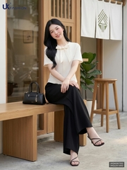 Sơ mi cổ tròn mí dọc UKSM2607002 ( Áo rời không kèm CV/QU/PK )