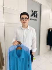 Sơ mi nam lịch sự, dễ phối đồ và ghép set đồng phục cùng áo nữ NKSM2501030
