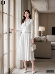 Vest croptop Unaa siêu sang, trẻ trung UNAK2510007