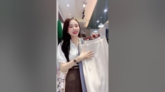 NK Fashion Sơ mi kẻ lụa phối cổ lịch sự, sang xịn NKFSM2402013