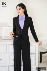 Áo Vest 2 Lớp Cúc Nẹp NK Fashion Công Sở Nữ Thời Thượng, Sang Trọng Chất Liệu Cao Cấp NKAK2407006