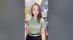 NK Fashion NKAT2404001Áo Thun Tay Cộc Cổ Leo Thời Trang Nữ, Trẻ Trung Năng Động NKAT2404001