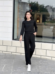 Bộ Đồ Thể Thao Bầu Mí NK Fashion Thời Trang Công Sở Trẻ Trung, Năng Động Mặc Thoải Mái NKBD2410001
