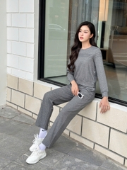 Bộ Đồ Thể Thao Bầu Mí NK Fashion Thời Trang Công Sở Trẻ Trung, Năng Động Mặc Thoải Mái NKBD2410001