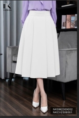 Chân Váy Xòe Xếp Cạp NKCV2309001