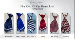 NK Fashion Cà Vạt Kẻ Phụ Kiện Phối Cùng Sơ Mi Cho Nàng Công Sở NKPK2404001