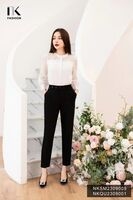 NK FASHION Quần Baggy 3 Cúc Chéo NKQU2309001