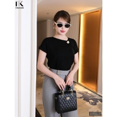 Áo Sơ Mi Vai Chờm Xếp Cổ Trẻ Trung, Thanh Lịch Vải Mềm NKSM2501022