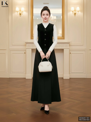 Áo Gile nhung cực sang, trẻ mà vẫn ấm áp NKSM2511001