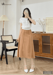 Áo Sơ Mi Vai Chờm Cổ Thiền UK Fashion, Kiểu Dáng Trẻ Trung, Chất Liệu Cao Cấp, Siêu Mềm Mịn UKSM2306033