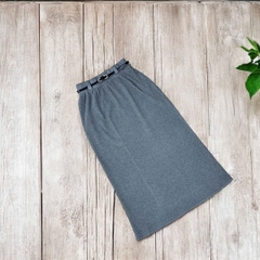 Chân váy len dài ghép set cùng các dáng khoác dạ,len đẹp UKFCV2412001
