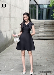 Váy Đầm A Nơ Ngực Unaa Fashion Kiểu Dáng Trẻ Trung, Chất Liệu Cao Cấp, Siêu Mềm Mịn, Lên Form Đứng Dáng UNDV2303010