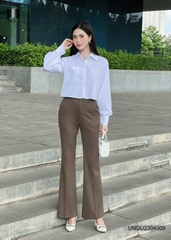Quần Ống Loe Nữ Cạp Cao Dáng Dài, Quần Legging Nữ Kiểu Ôm Ống Loe Công Sở Đi Học Form Xinh Tôn Dáng Unaa UNQU2304009