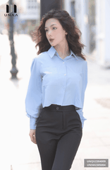 Quần Ống Loe Nữ Cạp Cao Dáng Dài, Quần Legging Nữ Kiểu Ôm Ống Loe Công Sở Đi Học Form Xinh Tôn Dáng Unaa UNQU2304009
