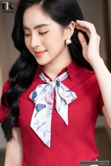 Áo Sơ Mi Cổ Đức Cộc Tay Dáng Cơ Bản nhiều màu sắc, phù hợp nhiều kiểu dáng NKSM2011007