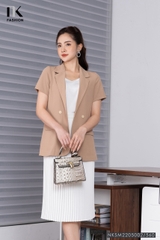 Áo Kí Giả Dáng Suông Thanh Lịch NKSM2205002