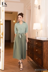 Áo Sơ Mi Buộc Gấu Cổ Đức NKSM2305013