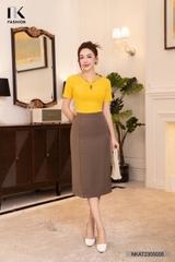 Áo Thun Nhún Dây NK Fashion Trẻ Trung, Chất Liệu Mềm Mại, Thoáng Mát NKAT2305005