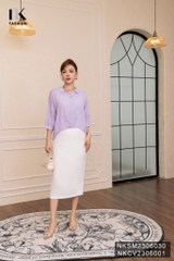 Áo Sơ Mi Tay Lỡ Xếp Eo Kiểu NKSM2306030