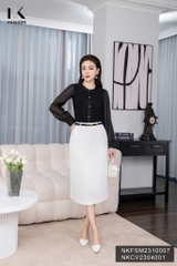 Chân Váy A Dáng Dài Basic NKCV2304001