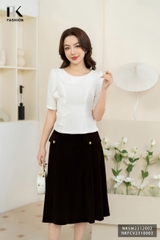 Áo Sơ Mi Hoa Dập Eo Điệu Đà, Cuốn Hút NKSM2312002