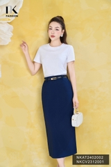 NK Fashion Áo Thun Basic Thoải Mái, Trẻ Trung, Năng Động NKAT2402002